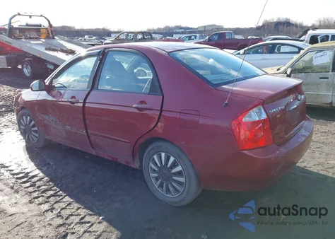 2006 Kia Spectra Ex/Lx/Sx from USA, damaged, VIN KNAFE121665271404